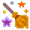 Стикер 5 🌟 Pixel Halloween