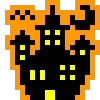 Стикер 6 🌟 Pixel Halloween