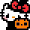 Стикер 15 🌟 Pixel Halloween