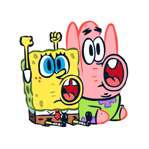 Стикерпак Sponge Bob для Telegram