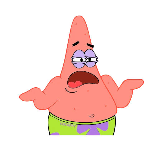😕 Стикер «Sponge Bob» для Telegram