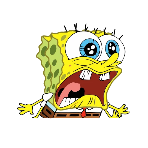 😠 Стикер «Sponge Bob» для Telegram