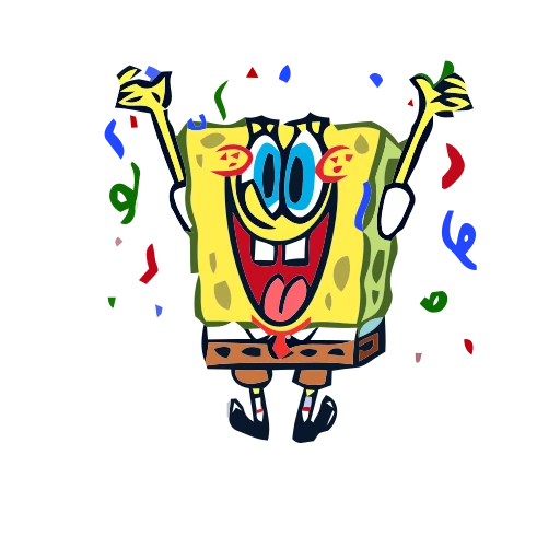 🥳 Стикер «Sponge Bob» для Telegram