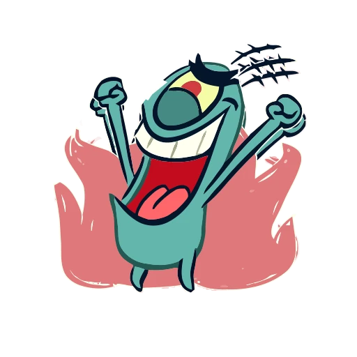 😈 Стикер «Sponge Bob» для Telegram