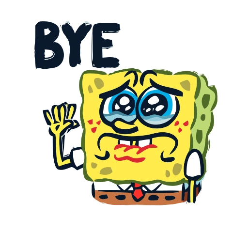 👋 Стикер «Sponge Bob» для Telegram
