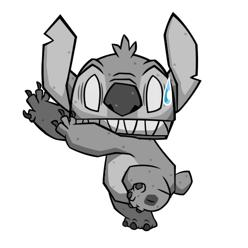 😱 Стикер «Stitch» для Telegram