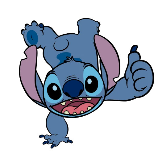 Стикерпак Stitch для Telegram