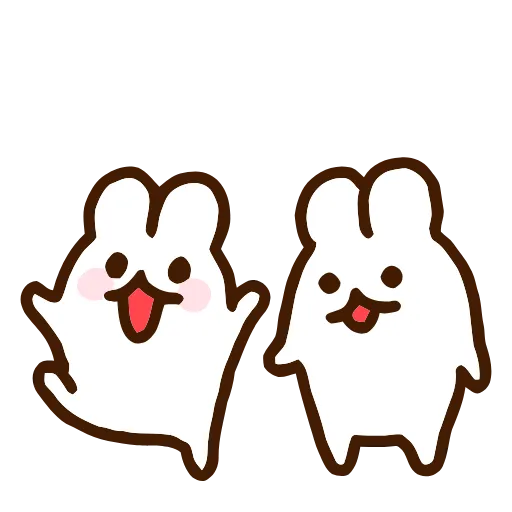 😘 Эмодзи «Bunny -» для Telegram
