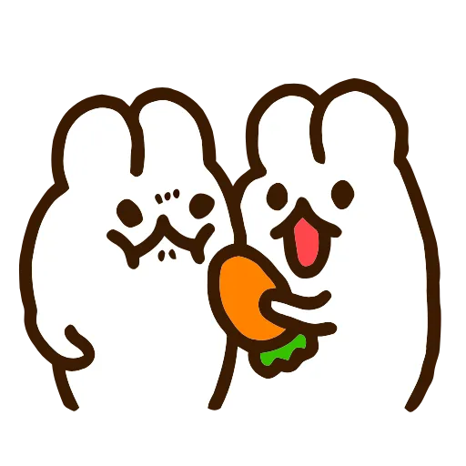 🥕 Эмодзи «Bunny -» для Telegram