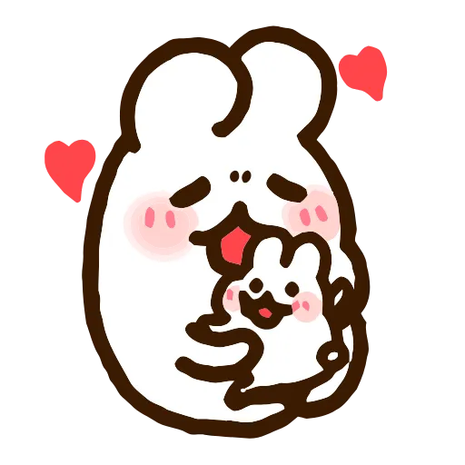 🥰 Эмодзи «Bunny -» для Telegram