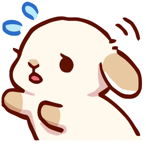 Стикер 10 Cute Buns