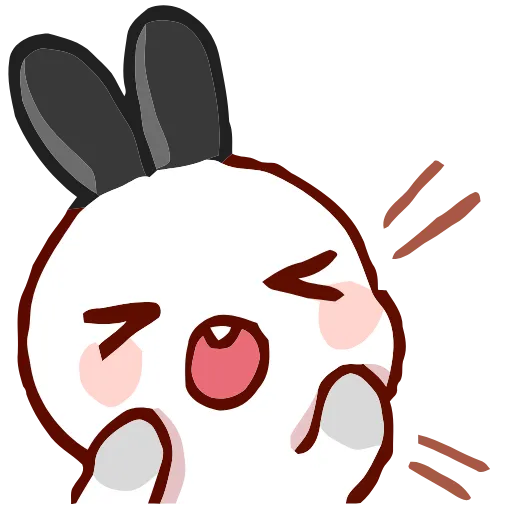 Стикер 5 Cute Buns