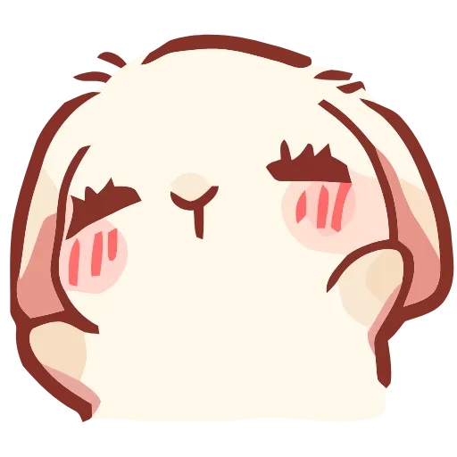 Стикер 50 Cute Buns