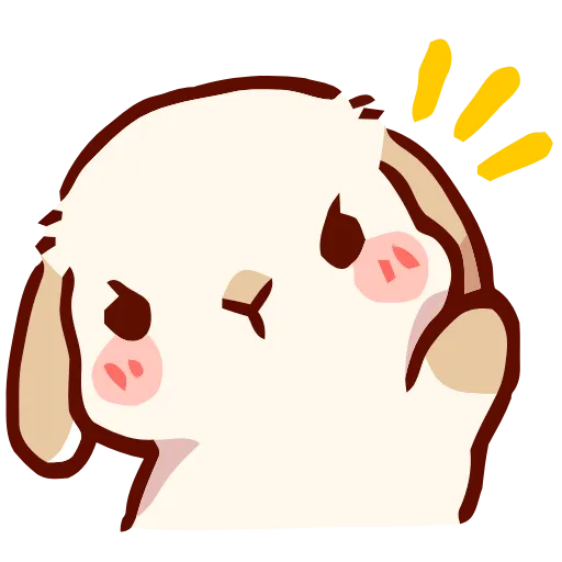 Стикер 28 Cute Buns