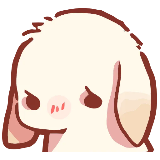 Стикер 45 Cute Buns