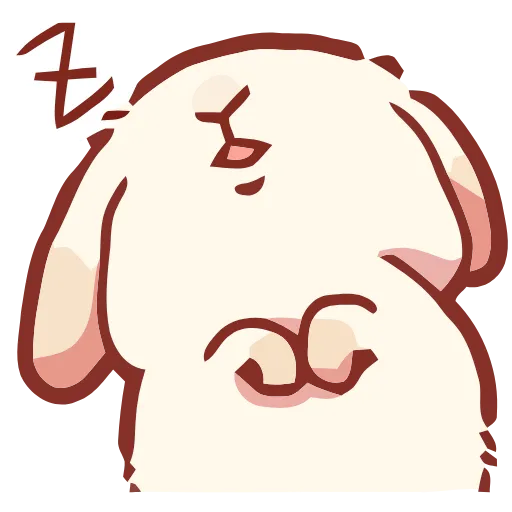 Стикер 51 Cute Buns
