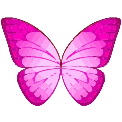Стикер 59 🦋 Набор эмоджи с бабочками в HD качестве