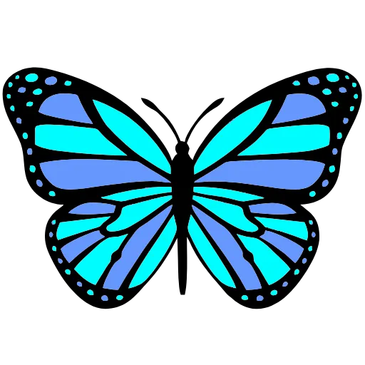 Обложка набора 🦋 Набор эмоджи с бабочками в HD качестве