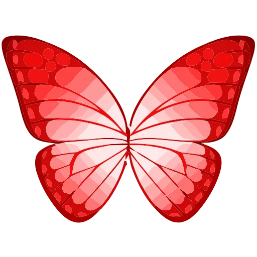 Стикер 58 🦋 Набор эмоджи с бабочками в HD качестве