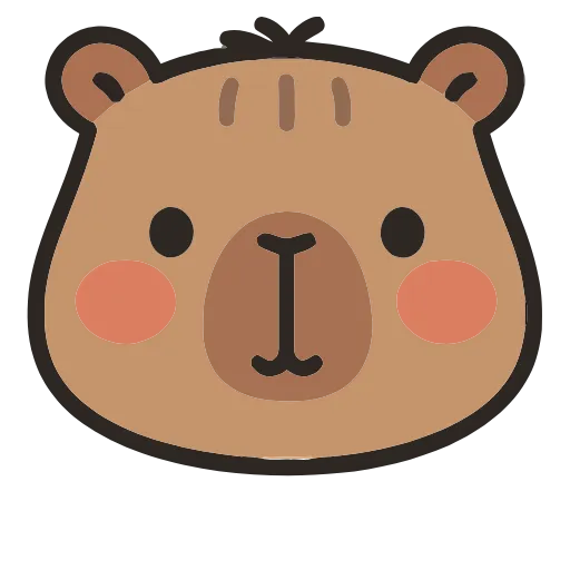 Стикер 33 Capycapy