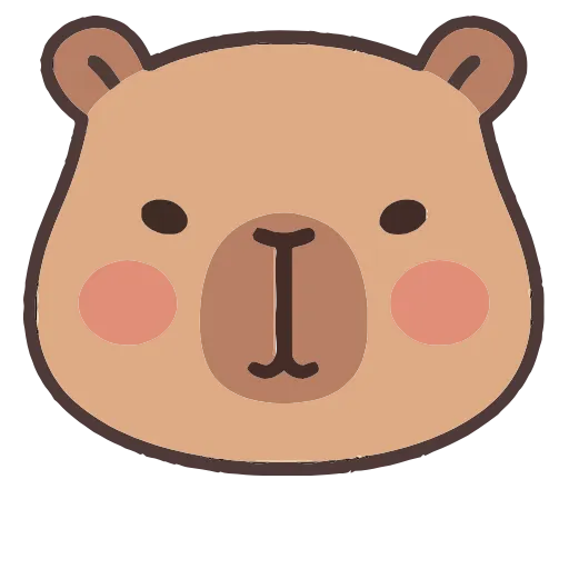 Стикер 22 Capycapy
