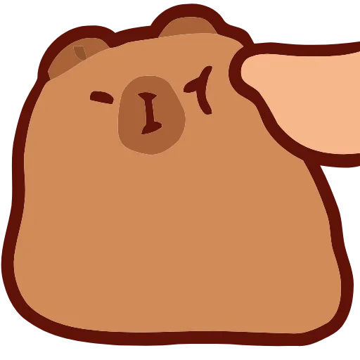 Стикер 34 Capybara