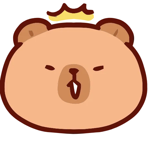 Стикер 24 Capybara