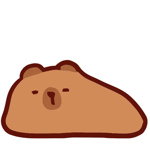 Стикер 29 Capybara