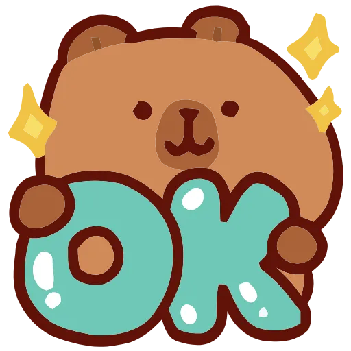 Стикер 7 Capybara