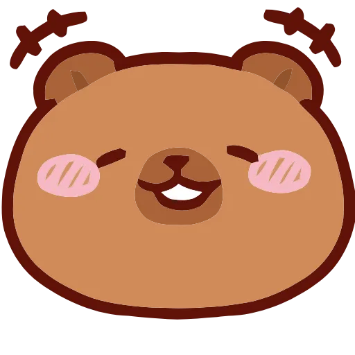 Стикер 5 Capybara