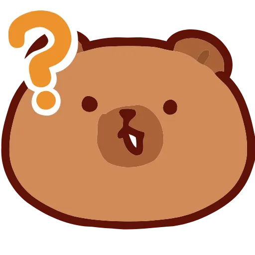 Стикер 19 Capybara