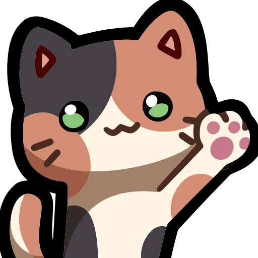 Стикер 4 HD Cats