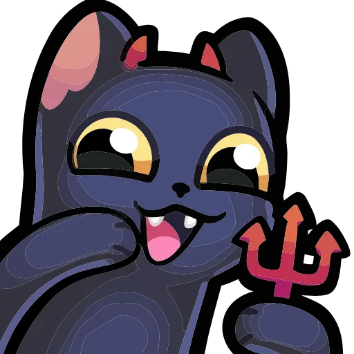 Стикер 22 HD Cats
