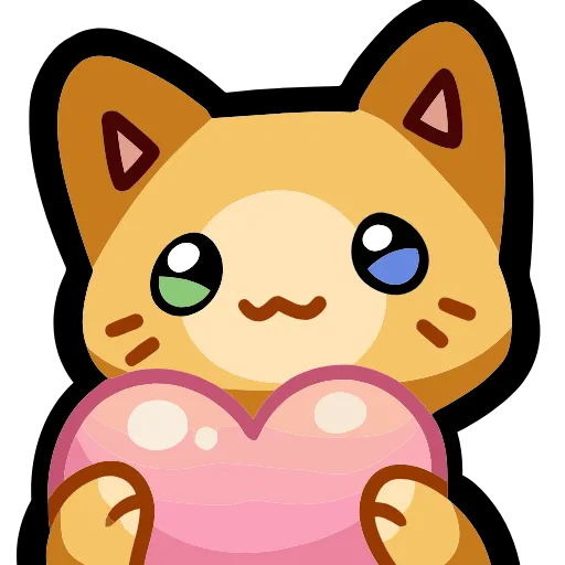 Стикер 10 HD Cats