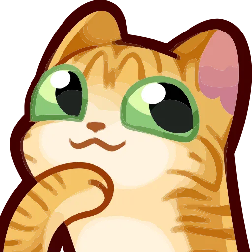 Стикер 6 HD Cats