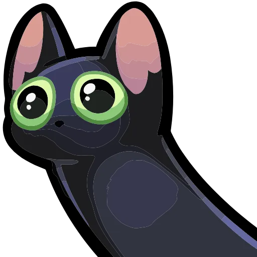 Стикер 21 HD Cats