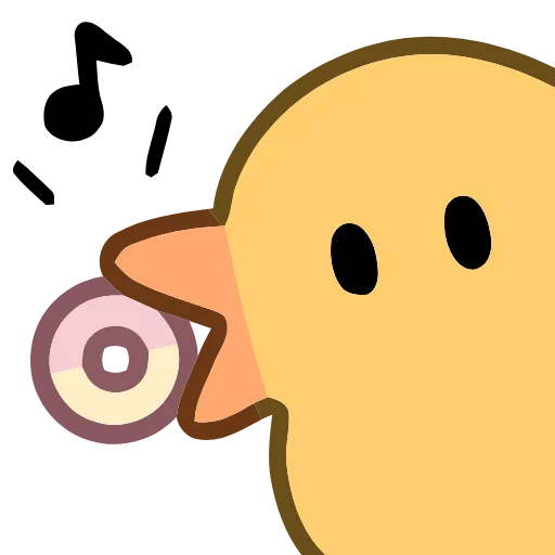 Стикер 5 Cute Chick