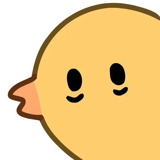 Стикер 31 Cute Chick