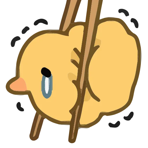 Стикер 7 Cute Chick
