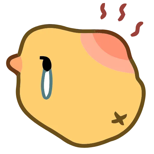 Стикер 4 Cute Chick