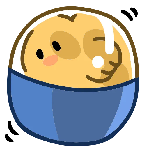 Стикер 10 Cute Chick