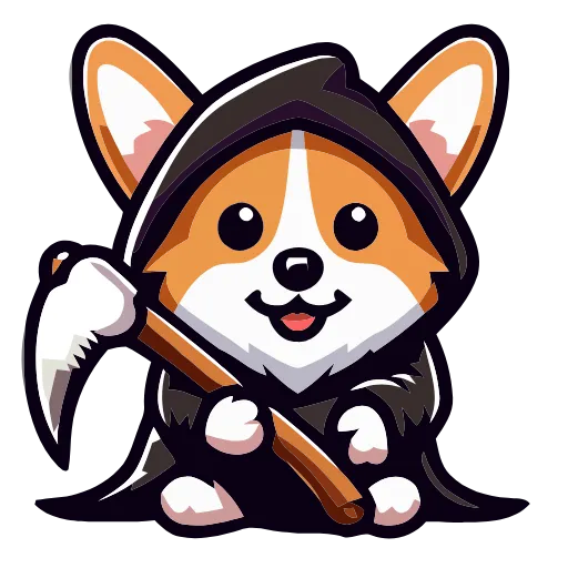 Стикер 12 🐕 Набор эмоджи с Корги в HD качестве