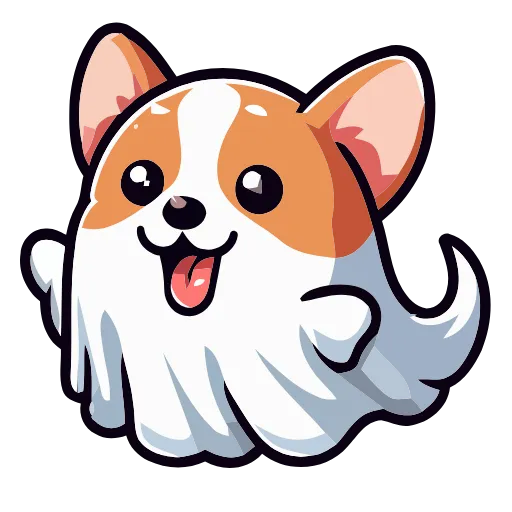 Стикер 10 🐕 Набор эмоджи с Корги в HD качестве