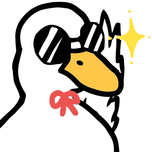 Стикер 3 Hd Duck