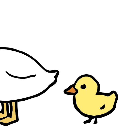 Стикер 45 Hd Duck