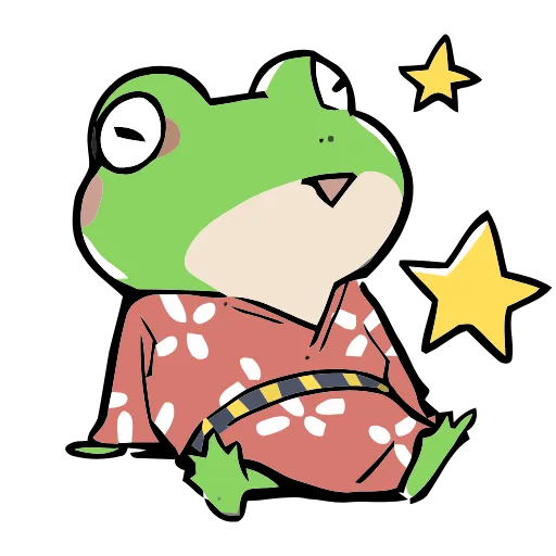 Стикер 61 Frog