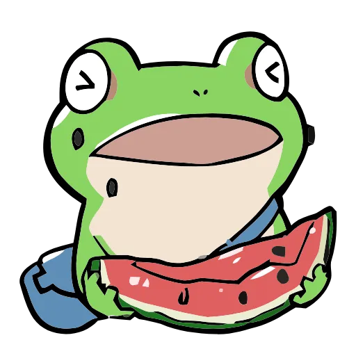 Стикер 50 Frog
