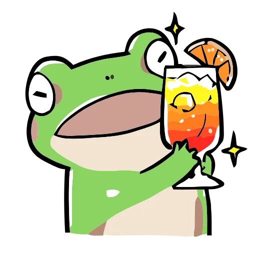 Стикер 53 Frog