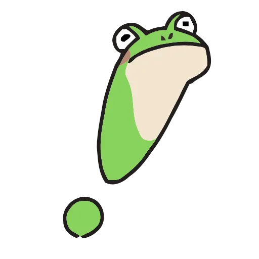 Стикер 25 Frog