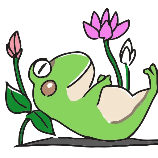 Стикер 33 Frog